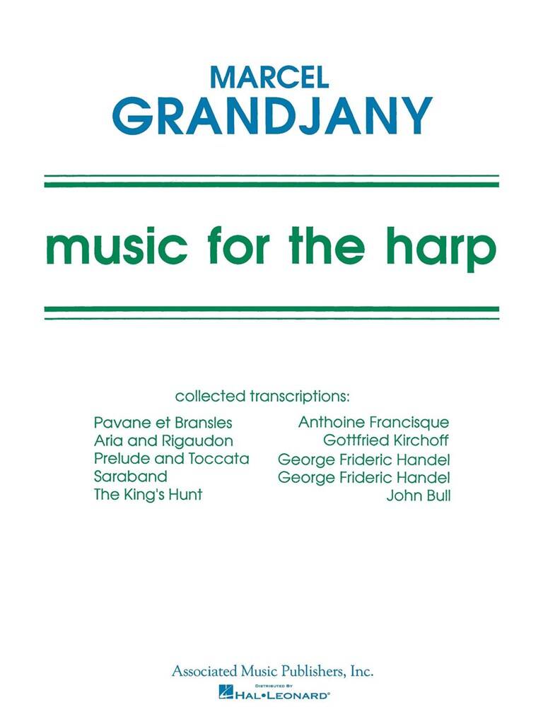 Marcel Grandjany: Music For The Harp: Harfe Solo