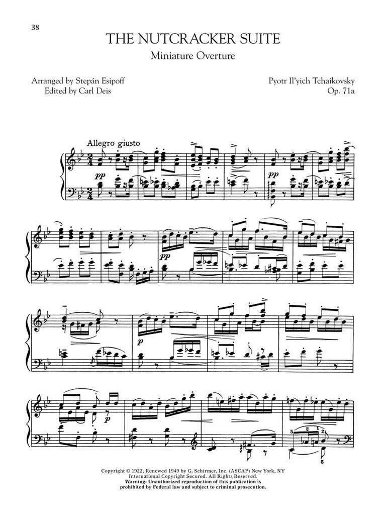 Tchaikovsky Piano Collection: Klavier Solo