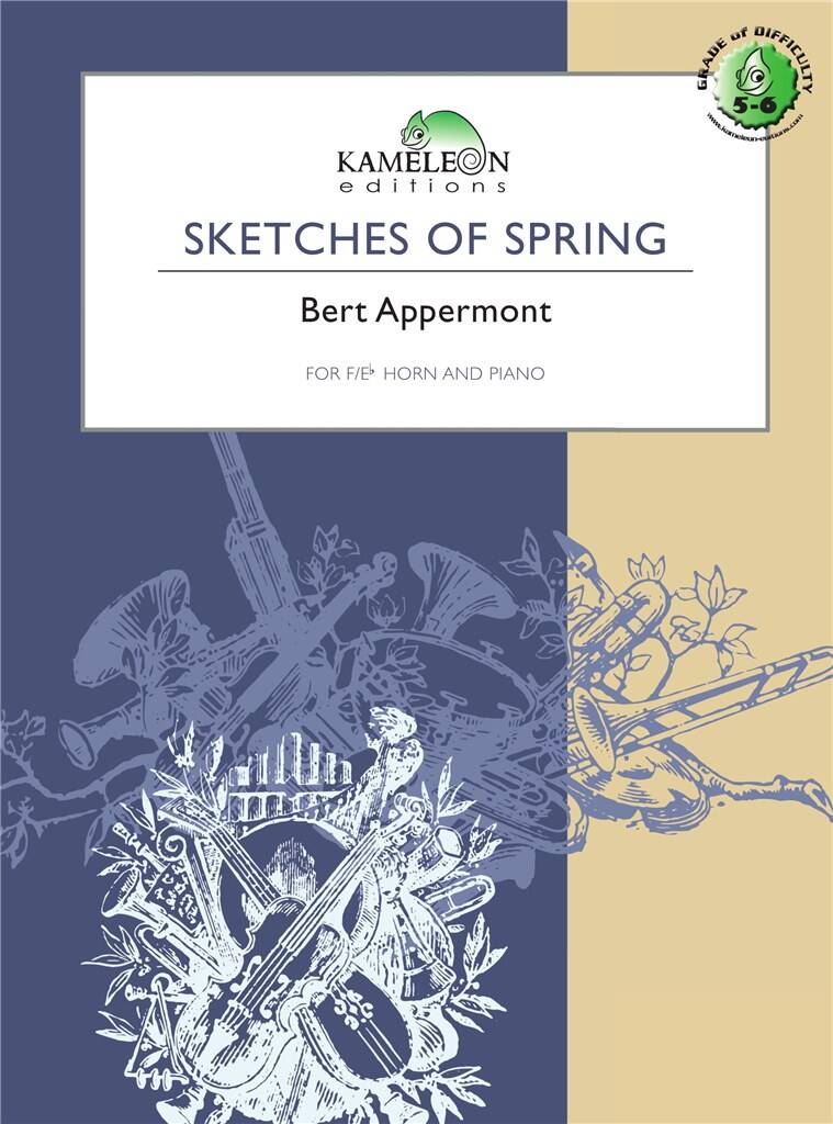 Bert Appermont: Sketches Of Spring: Horn mit Begleitung