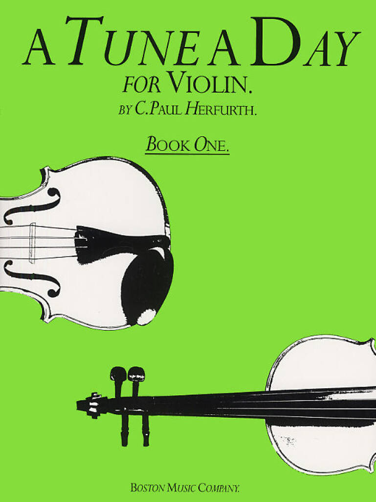 A Tune A Day For Violin Book One