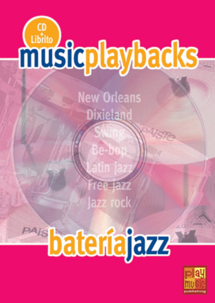 Music Playbacks CD: Batería Jazz (Spanish)