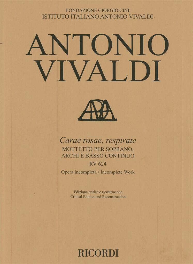 Antonio Vivaldi: Carae rosae, respirate RV 624: Kammerensemble