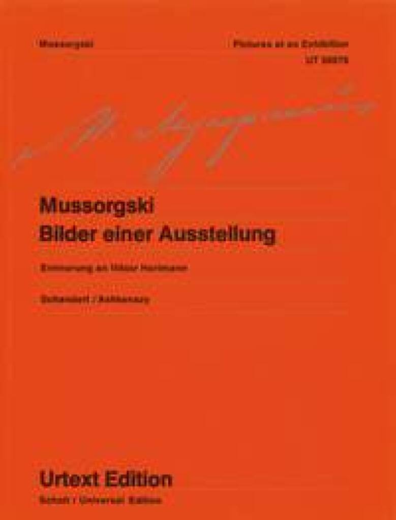 Modest Mussorgsky: Bilder Einer Ausstellung: Klavier Solo