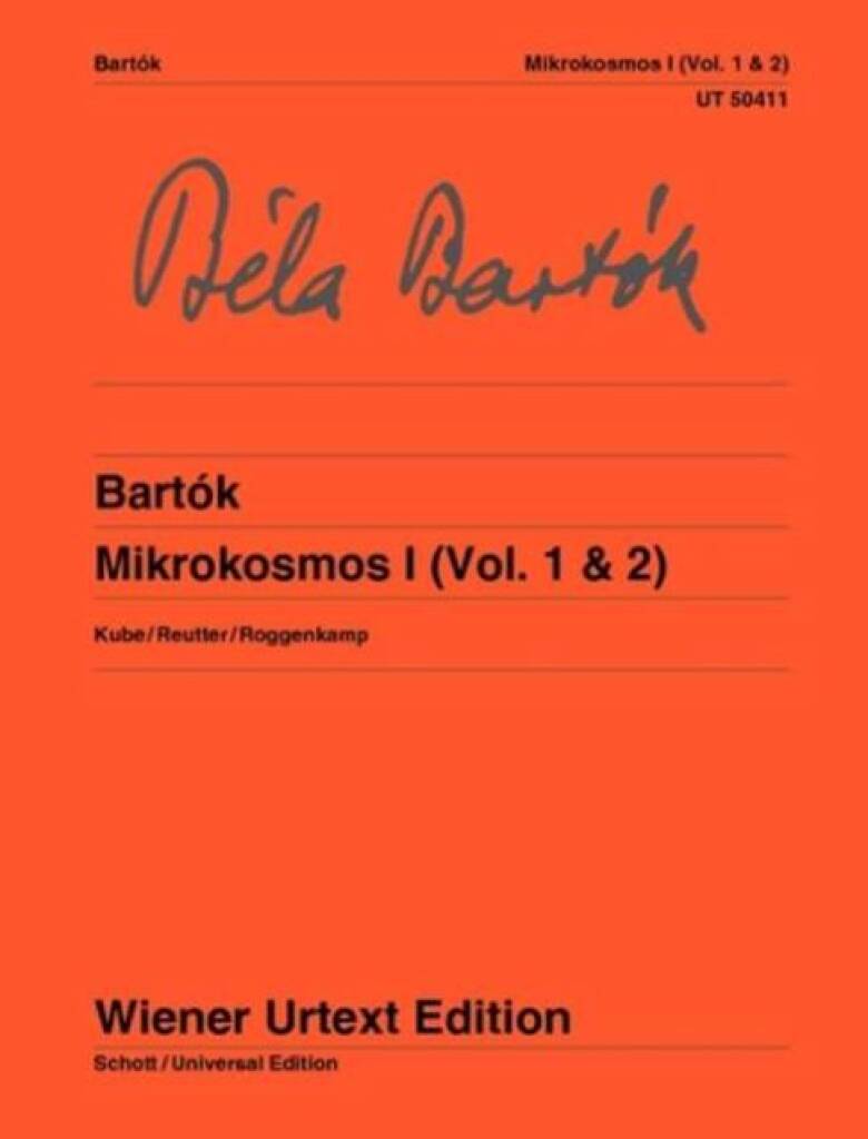 Béla Bartók: Mikrokosmos Band 1 (Vol. 1 & 2): (Arr. Michael Kube): Klavier Solo