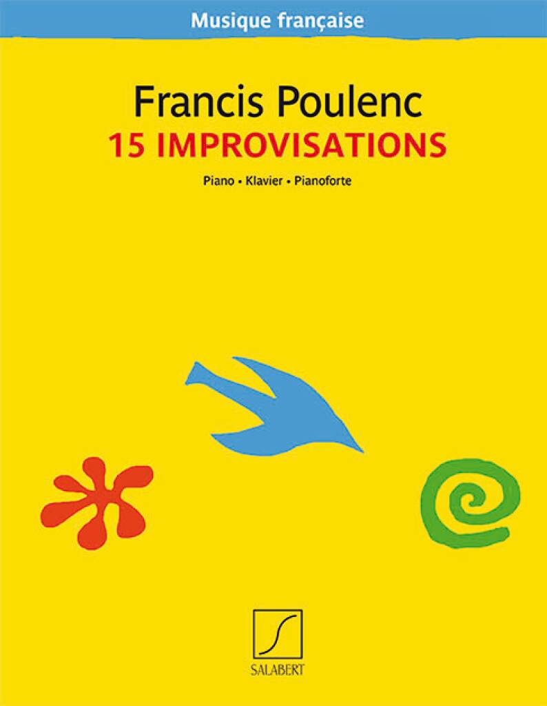 Francis Poulenc: 15 Improvisations For Piano: Klavier Solo