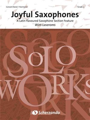 Wim Laseroms: Joyful Saxophones: Blasorchester
