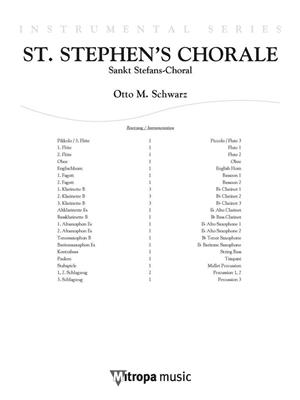 Otto M. Schwarz: St. Stephen's Chorale: Holzbläserensemble