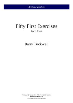 Barry Tuckwell: Fifty first exercises: Horn Solo