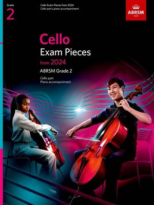 Cello Exam Pieces from 2024, ABRSM Grade 2