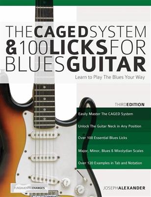 The CAGED System and 100 Licks for Blues Guitar: Gitarre Solo