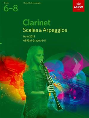 Clarinet Scales & Arpeggios Grades 6-8