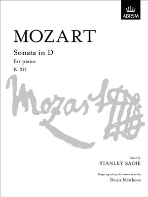 Stanley Sadie: Sonata In D For Piano K.311: Klavier Solo