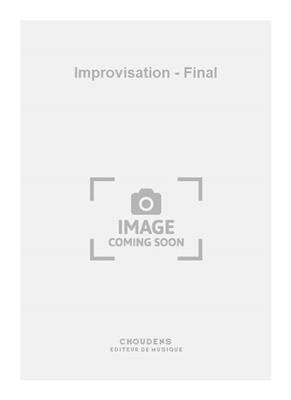 Gauthier: Improvisation - Final: Kontrabass mit Begleitung