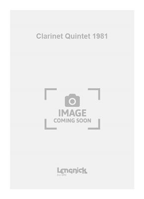Robert Simpson: Clarinet Quintet 1981: Kammerensemble