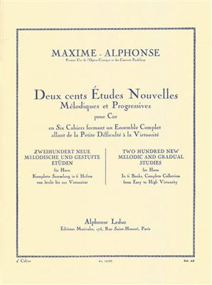 200 Études Nouvelles Mélodiques et Progressives 4