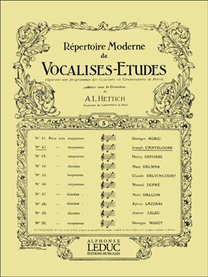 Vocalise Etude N0042