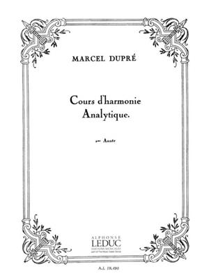 Dupre Cours D'Harmonie Analytique 2eme Annee