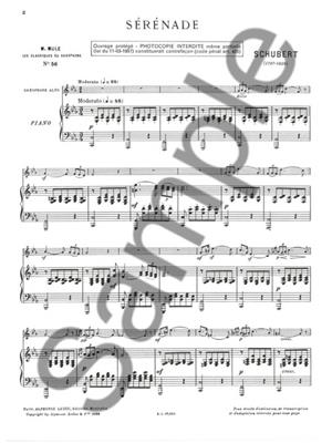 Franz Schubert: Sérénade: Streichorchester mit Solo