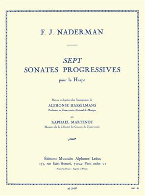 François-Joseph Nadermann: 7 Sonates Progressives pour la Harpe: Harfe Solo