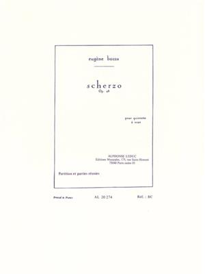 Eugène Bozza: Scherzo For Wind Quintet Op.48: Blasquintett