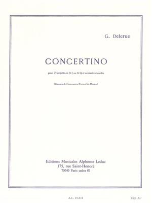 Georges Delerue: Concertino pour Trompette et Orchestre à corde: Trompete mit Begleitung