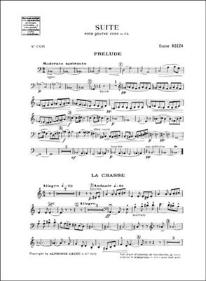 Eugène Bozza: Suite For Four Horns: Horn Ensemble