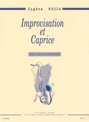 Bozza: Improvisation Et Caprice: Saxophon