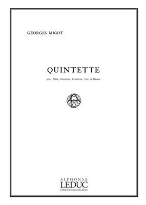 Georges Migot: Quintette: Blasquintett