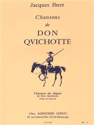 Chansons De Don Quichotte No.1 - Chanson Du Depart: Gesang mit Klavier