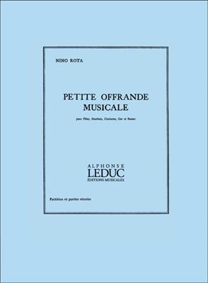 Nino Rota: Petite Offrande Musicale: Blasquintett