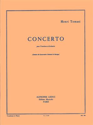 Henri Tomasi: Concerto pour trombone et orchestre: Posaune mit Begleitung