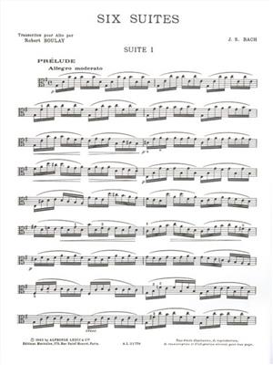 Johann Sebastian Bach: 6 Suites: Viola Solo