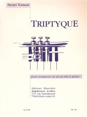 Henri Tomasi: Tryptique pour trompette et piano: Trompete mit Begleitung