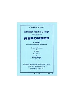 Reponses Superieur Teaching Material Book