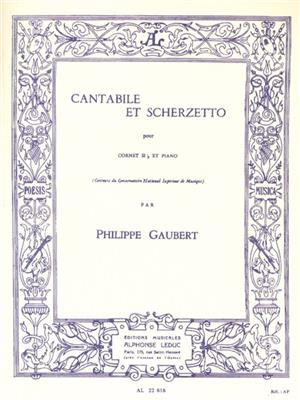 Philippe Gaubert: Cantabile Et Scherzetto: Trompete mit Begleitung