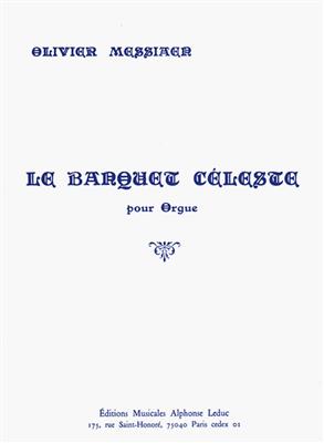 Olivier Messiaen: Le Banquet céleste: Orgel