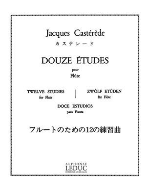 Jacques Castérède: 12 Etudes: Flöte Solo
