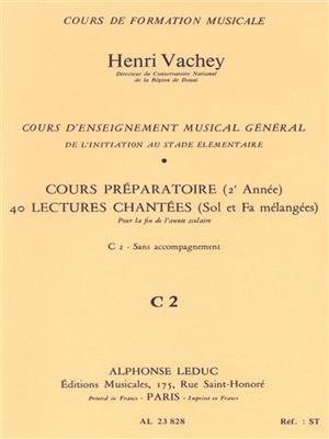 Henri Vachey: 40 Exercises With Treble And Bass Clefs Mixed: Sonstoge Variationen
