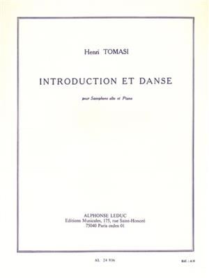 Introduction Et Danse pour saxophone alto et piano