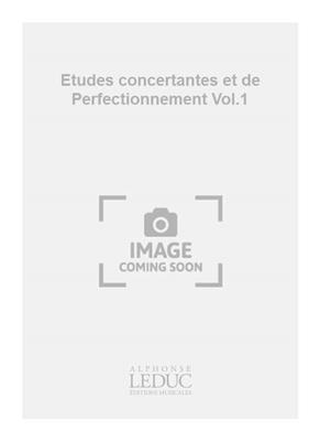 Henri Corbeille: Etudes concertantes et de Perfectionnement Vol.1: Altblockflöte