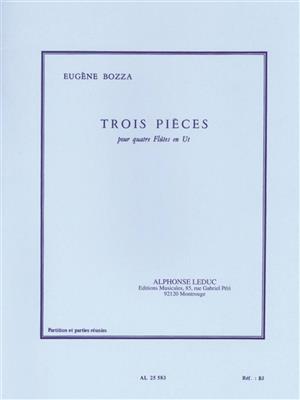Eugène Bozza: 3 Pièces: Flöte Ensemble