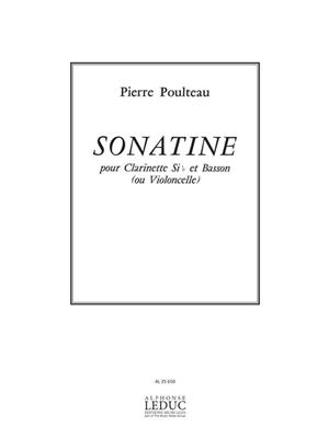 Pierre Poulteau: Pierre Poulteau: Sonatine: Gemischtes Holzbläser Duett