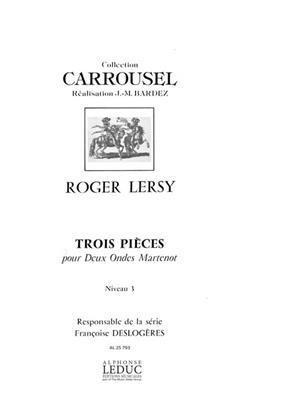 Roger Lersy: Roger Lersy: 3 Pieces: Sonstige Tasteninstrumente