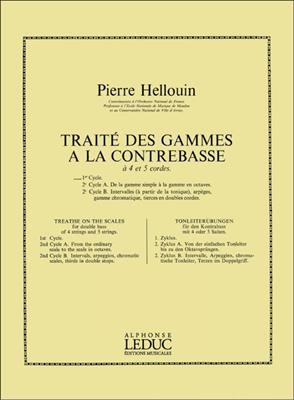 P. Hellouin: Traite des Gammes a la Contrebasse, Cycle 1: Kontrabass Solo