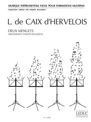 Louis de Caix d'Hervelois: Louis de Caix dHervelois: 2 Menuets: Variables Ensemble