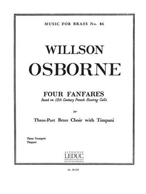 Willson Osborne: Willson Osborne: 4 Fanfares: Trompete Ensemble
