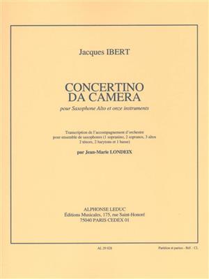 Jacques Ibert: Concertino Da Camera: Saxophon Ensemble