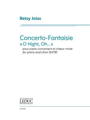 Betsy Jolas: Concerto-Fantaisie (score): Gemischter Chor mit Klavier/Orgel