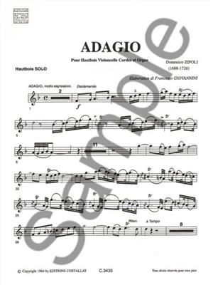 Zipoli: Adagio Per Oboe Cello Archi E Organo: Streichensemble