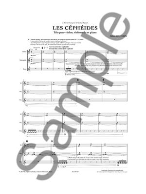 Allain Gaussin: Les Céphéides, Trio For Violin, Cello and Piano: Klaviertrio